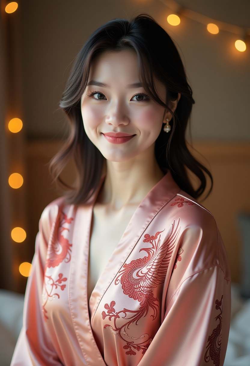 儿子教妈妈骑车
